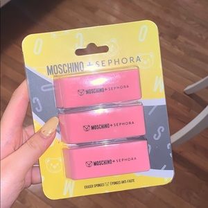 Moschino + Sephora Makeup Eraser Sponges